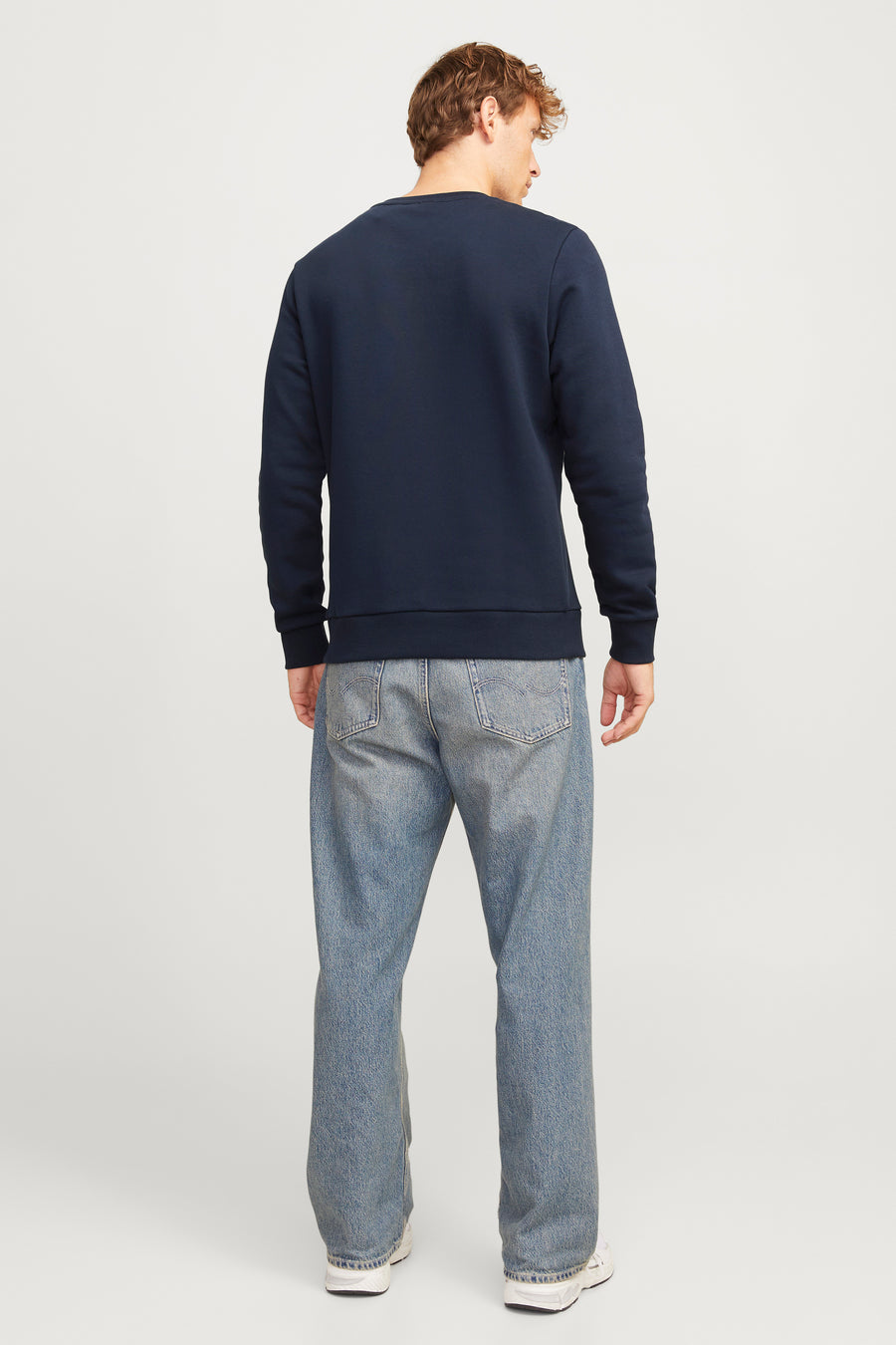 Sweater met ronde hals Blauw - ORIGINALS BY JACK & JONES