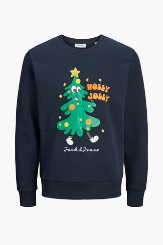 Sweater met ronde hals Blauw - ORIGINALS BY JACK & JONES