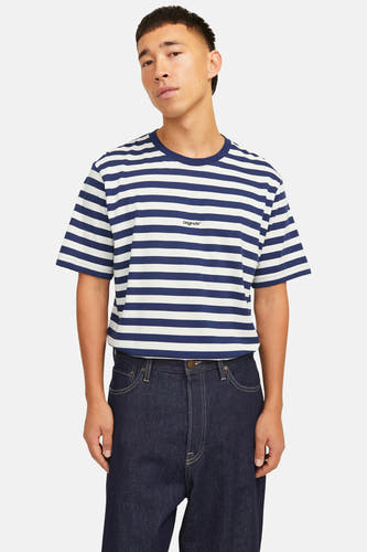 T-shirt (korte mouwen) Blauw - ORIGINALS BY JACK & JONES