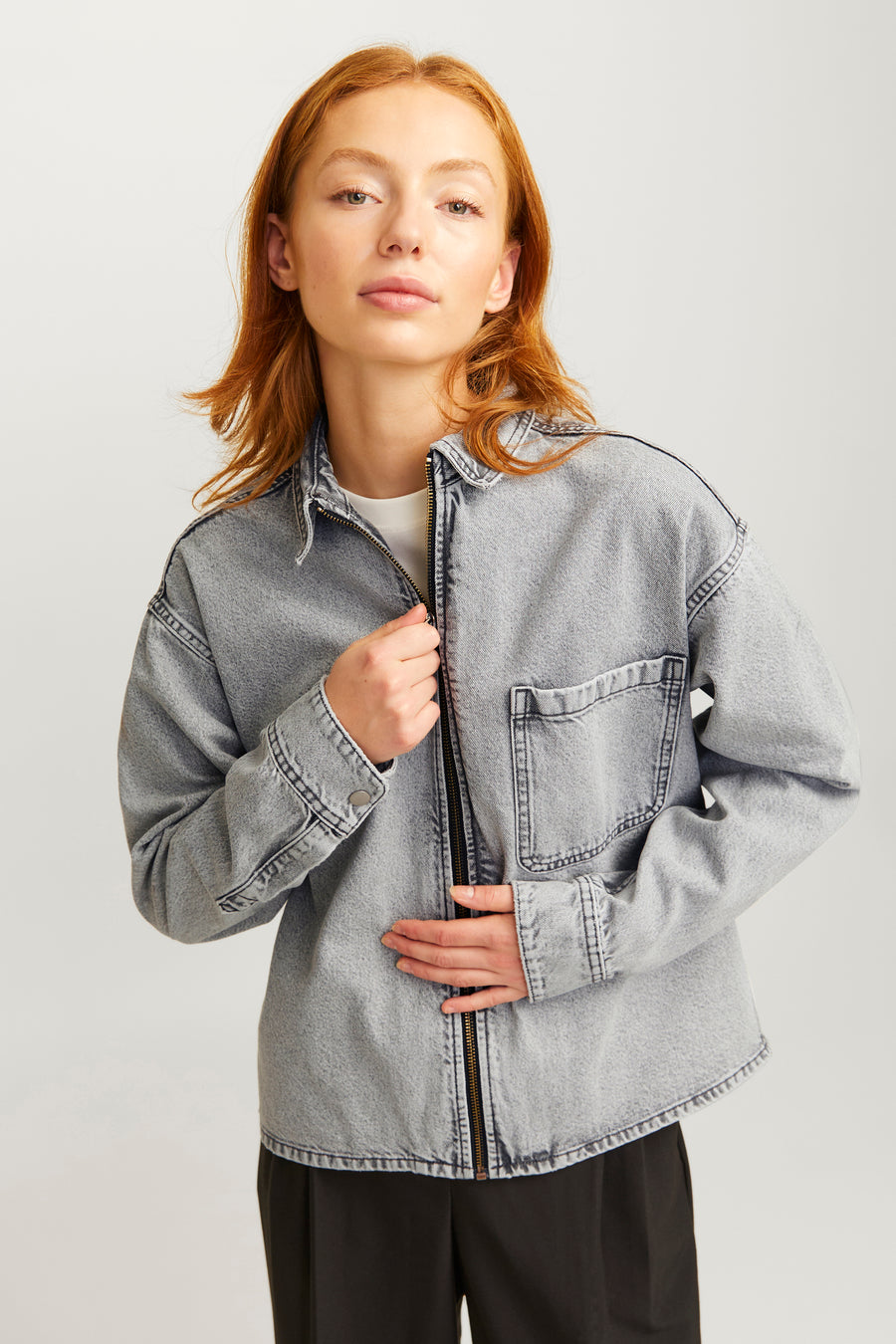 Jeansjas Light grey denim - JJXX