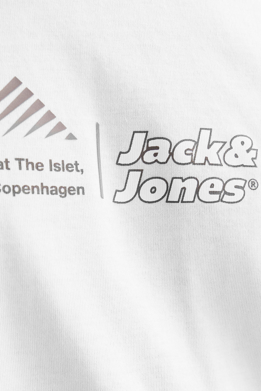 T-shirt (korte mouwen) Wit - CORE BY JACK & JONES