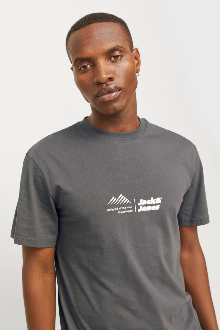 T-shirt (korte mouwen) Grijs - CORE BY JACK & JONES