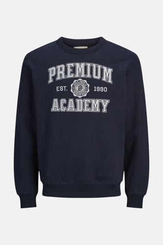 Sweater met ronde hals Blauw - PREMIUM BLUE by JACK & JONES