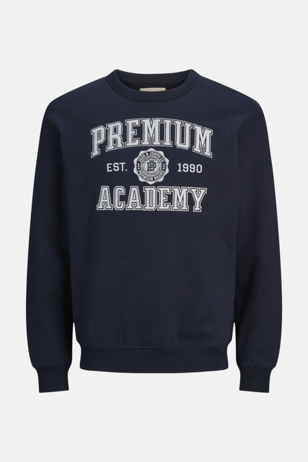 Sweater met ronde hals Blauw - PREMIUM BLUE by JACK & JONES