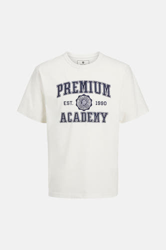 T-shirt (korte mouwen) Wit - PREMIUM BLUE by JACK & JONES