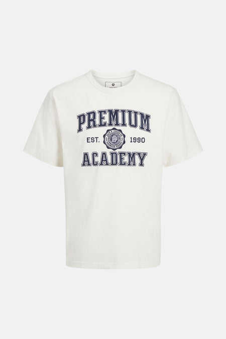 T-shirt (korte mouwen) Wit - PREMIUM BLUE by JACK & JONES