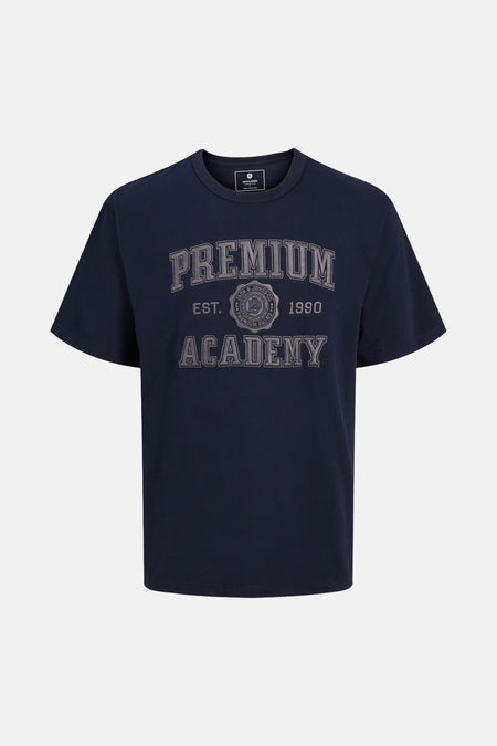 T-shirt (korte mouwen) Blauw - PREMIUM BLUE by JACK & JONES