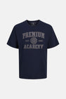 T-shirt (korte mouwen) Blauw - PREMIUM BLUE by JACK & JONES