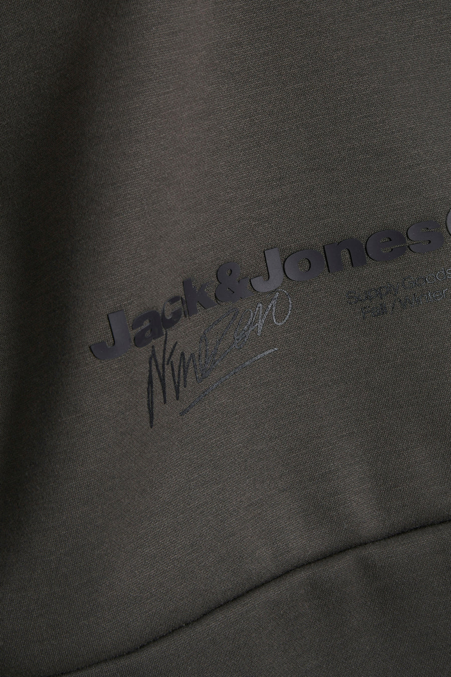 Sweater met kap Groen - CORE BY JACK & JONES