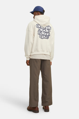 Sweater met kap Wit - ORIGINALS BY JACK & JONES
