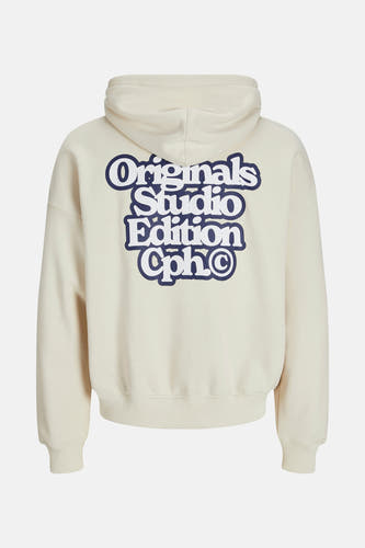 Sweater met kap Wit - ORIGINALS BY JACK & JONES