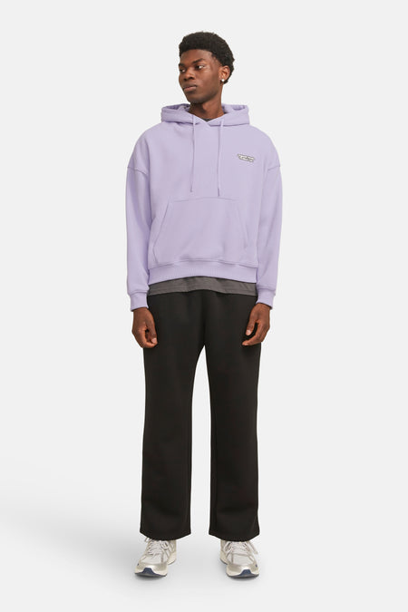 Sweater met kap Paars - ORIGINALS BY JACK & JONES