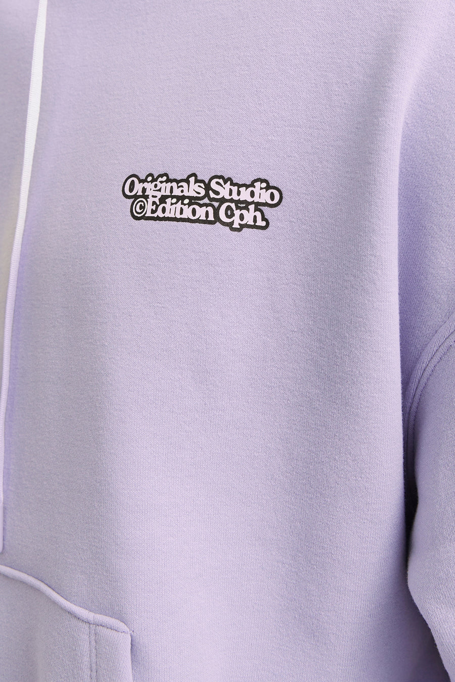Sweater met kap Paars - ORIGINALS BY JACK & JONES
