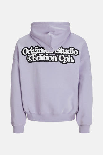 Sweater met kap Paars - ORIGINALS BY JACK & JONES