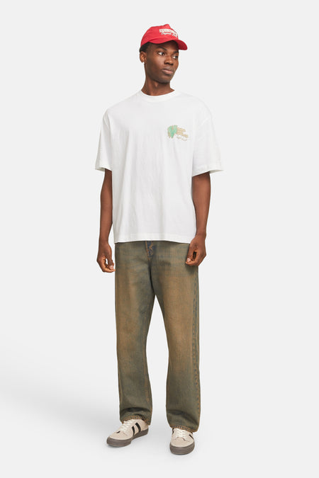 T-shirt (korte mouwen) Wit - ORIGINALS BY JACK & JONES