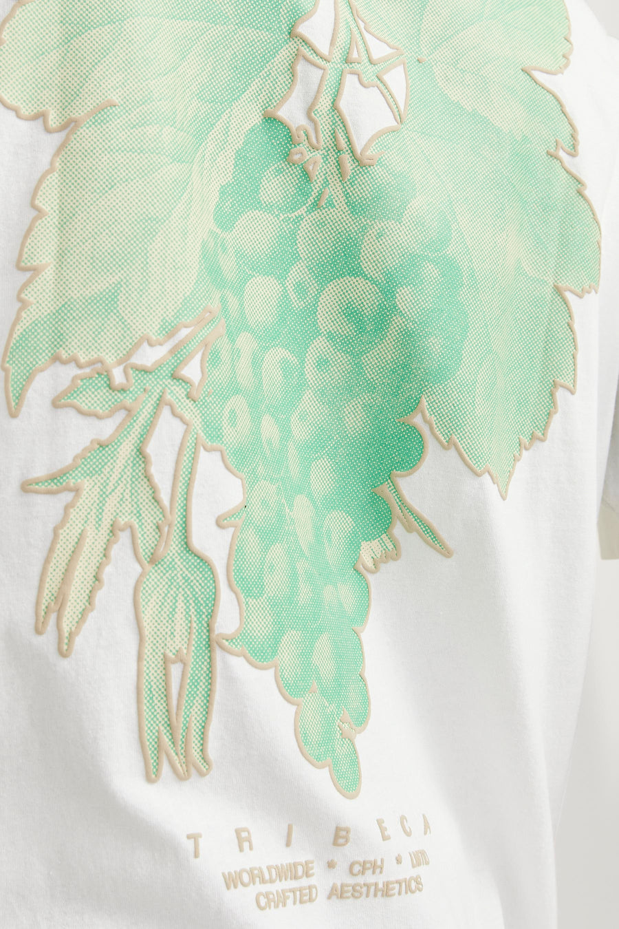 T-shirt (korte mouwen) Wit - ORIGINALS BY JACK & JONES