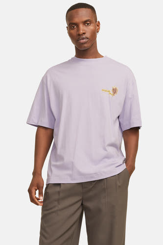 T-shirt (korte mouwen) Paars - ORIGINALS BY JACK & JONES