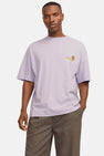 T-shirt (korte mouwen) Paars - ORIGINALS BY JACK & JONES