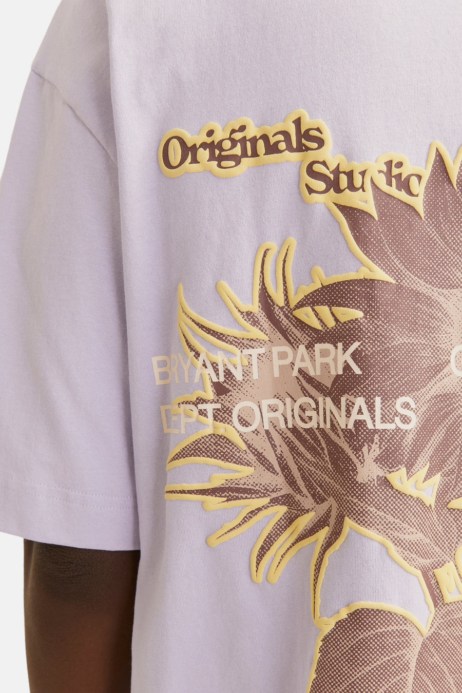 T-shirt (korte mouwen) Paars - ORIGINALS BY JACK & JONES
