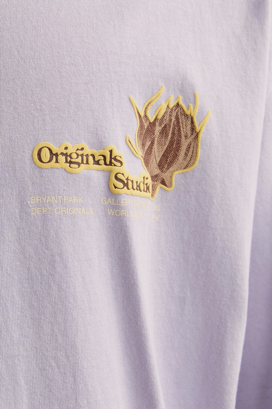 T-shirt (korte mouwen) Paars - ORIGINALS BY JACK & JONES