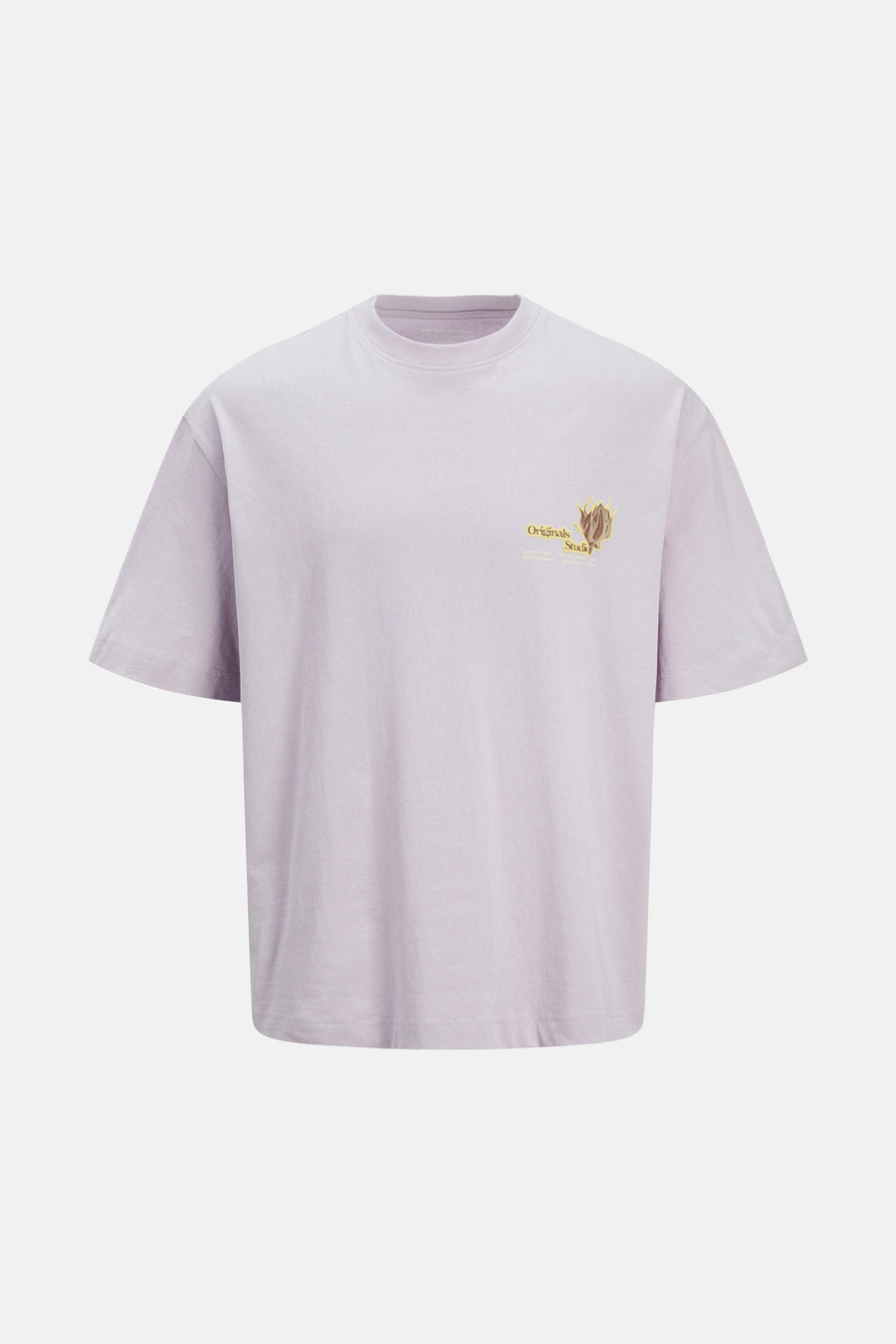 T-shirt (korte mouwen) Paars - ORIGINALS BY JACK & JONES