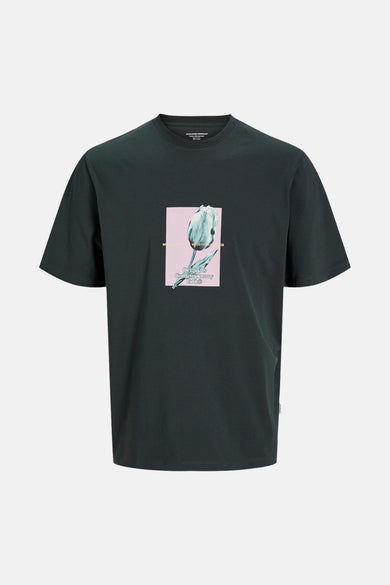 T-shirt (korte mouwen) Groen - ORIGINALS BY JACK & JONES