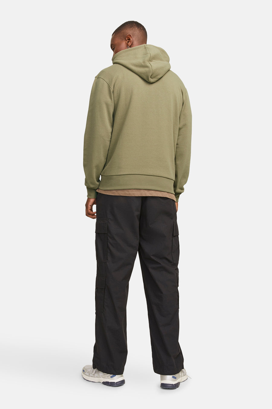 Sweater met kap Groen - CORE BY JACK & JONES