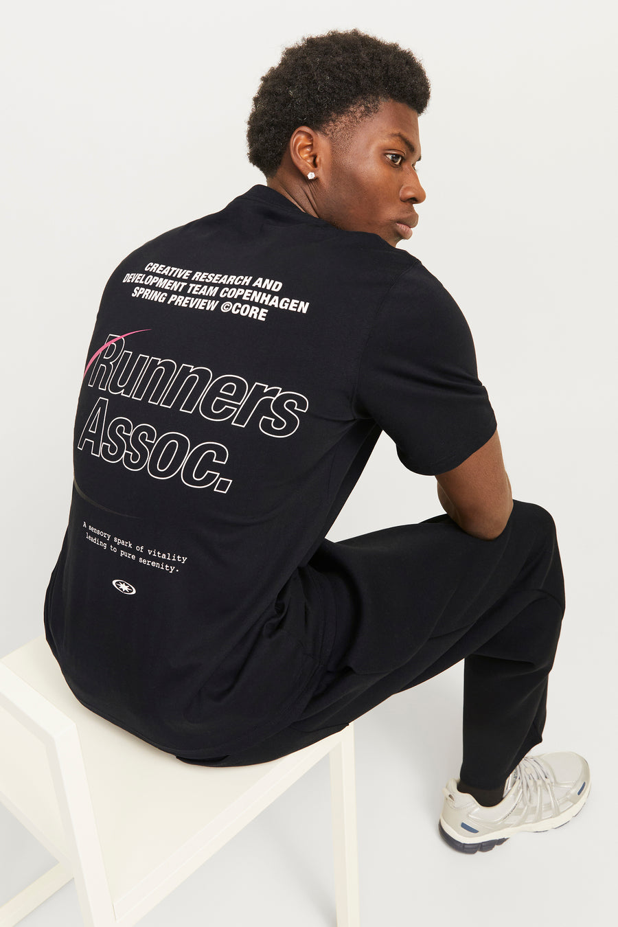 T-shirt (korte mouwen) Zwart - CORE BY JACK & JONES