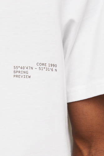 T-shirt (korte mouwen) Wit - CORE BY JACK & JONES
