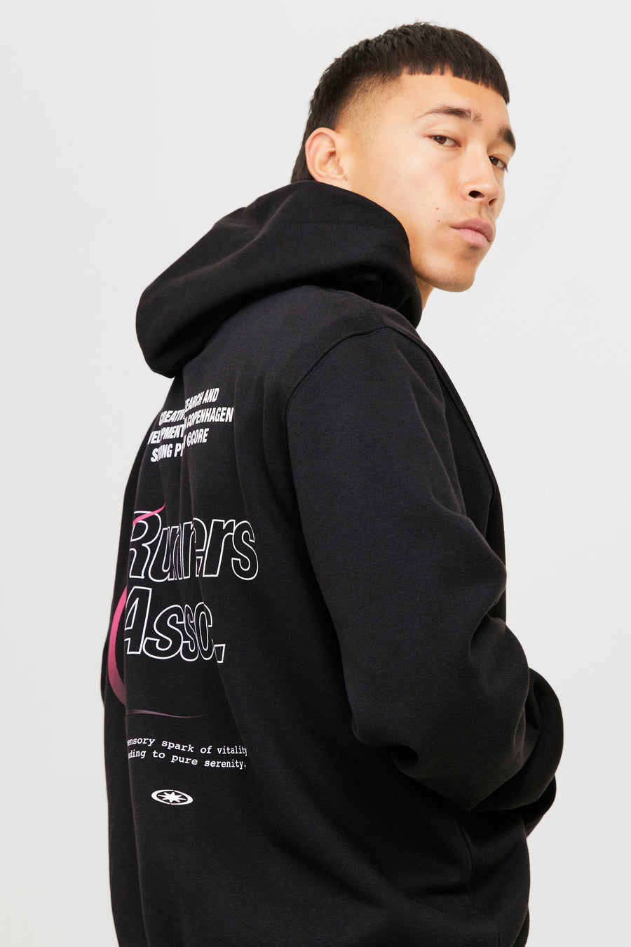 Sweater met kap Zwart - CORE BY JACK & JONES