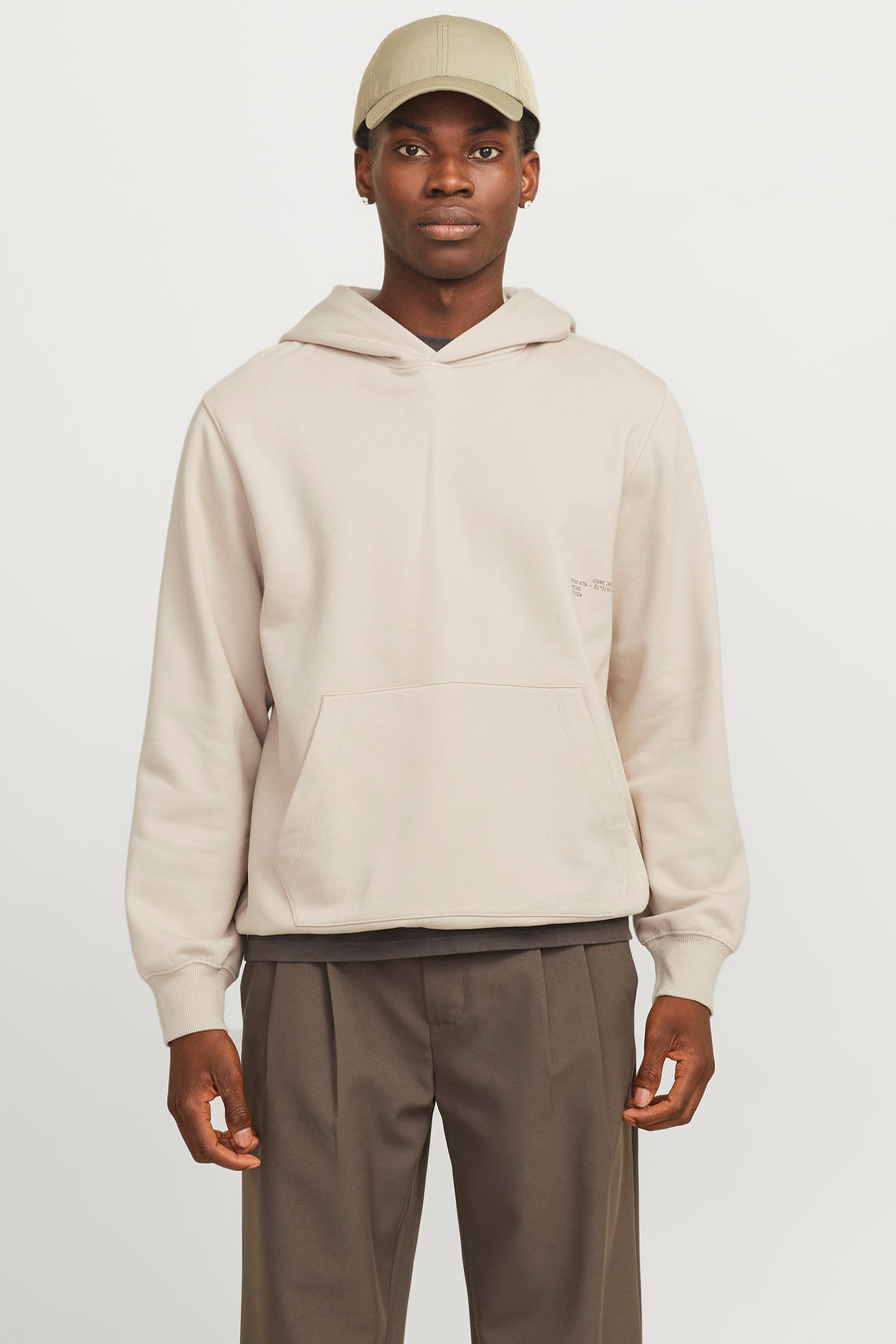 Sweater met kap Beige - CORE BY JACK & JONES