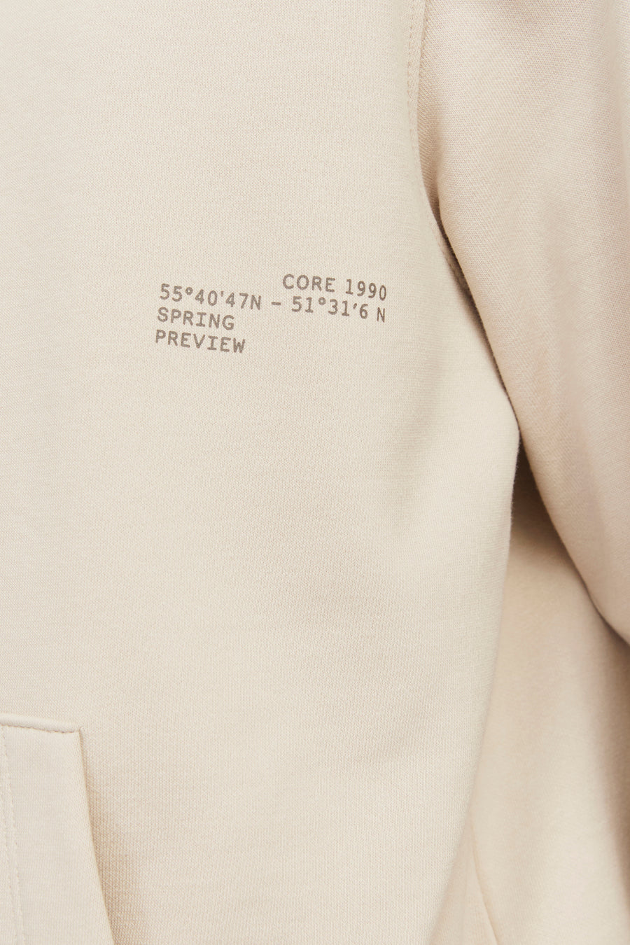 Sweater met kap Beige - CORE BY JACK & JONES