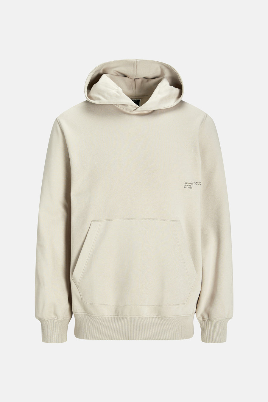Sweater met kap Beige - CORE BY JACK & JONES
