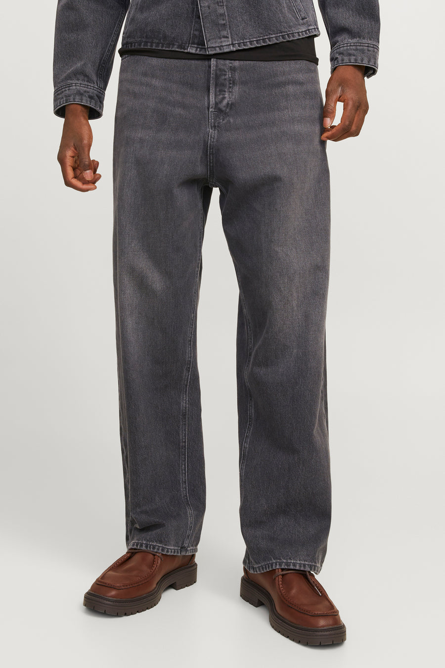 Jeans wide Dark grey denim - JACK & JONES JEANS INTELLIGENCE