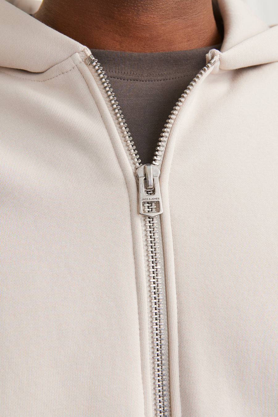 Sweater (gilet) Beige - CORE BY JACK & JONES