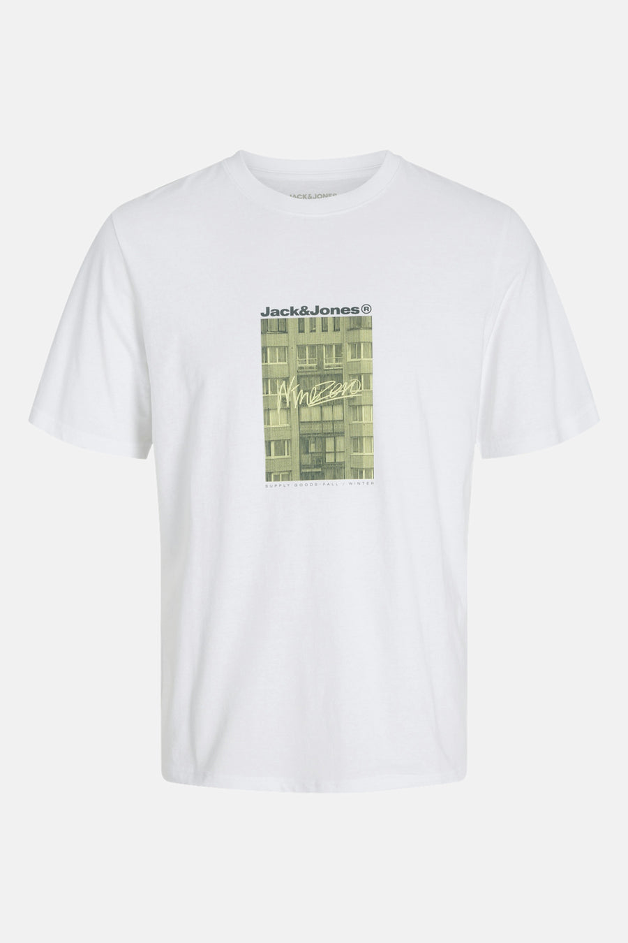 T-shirt (korte mouwen) Wit - CORE BY JACK & JONES