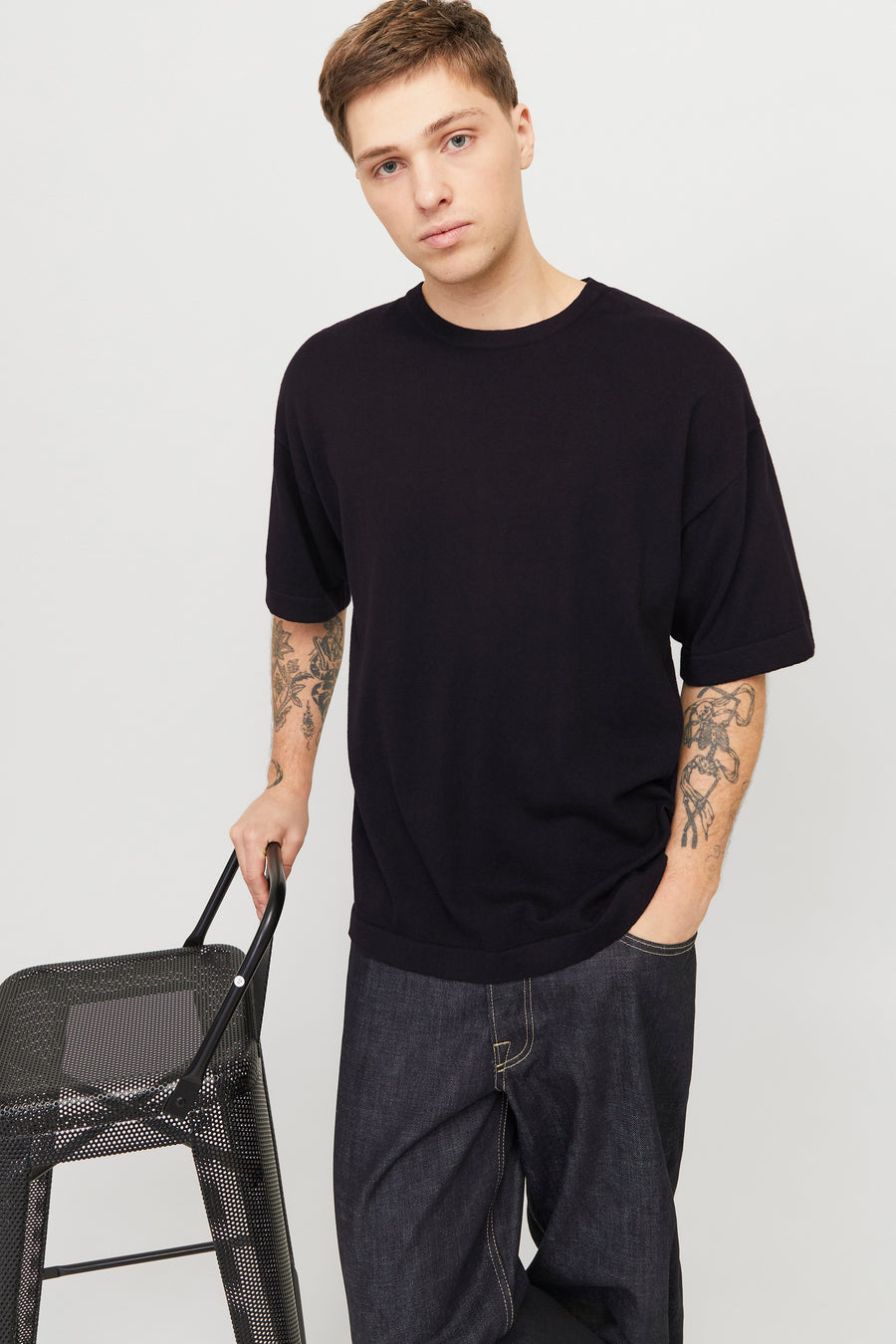 T-shirt (korte mouwen) Zwart - PREMIUM by JACK & JONES