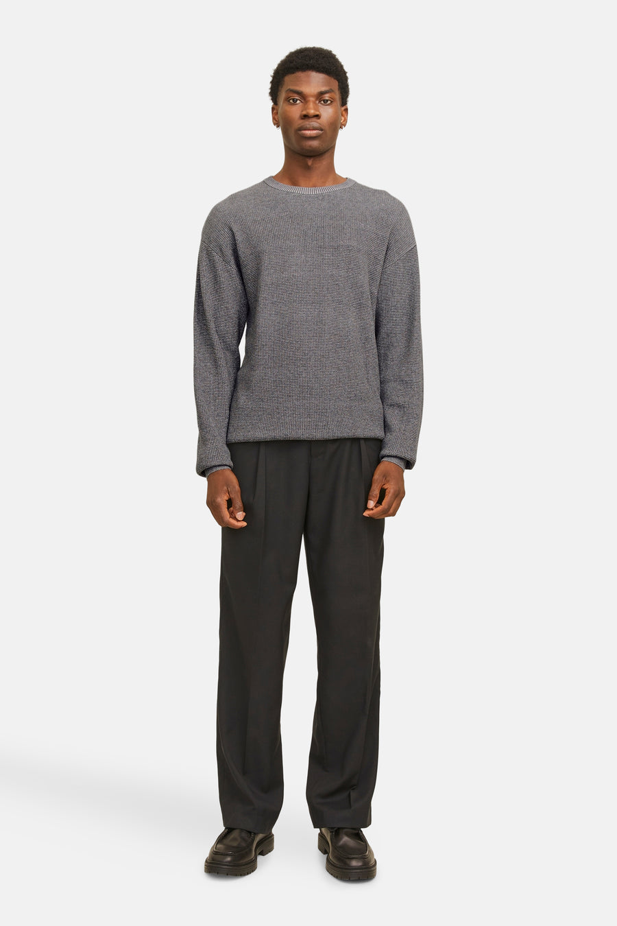 Trui met ronde hals Grijs - CORE BY JACK & JONES