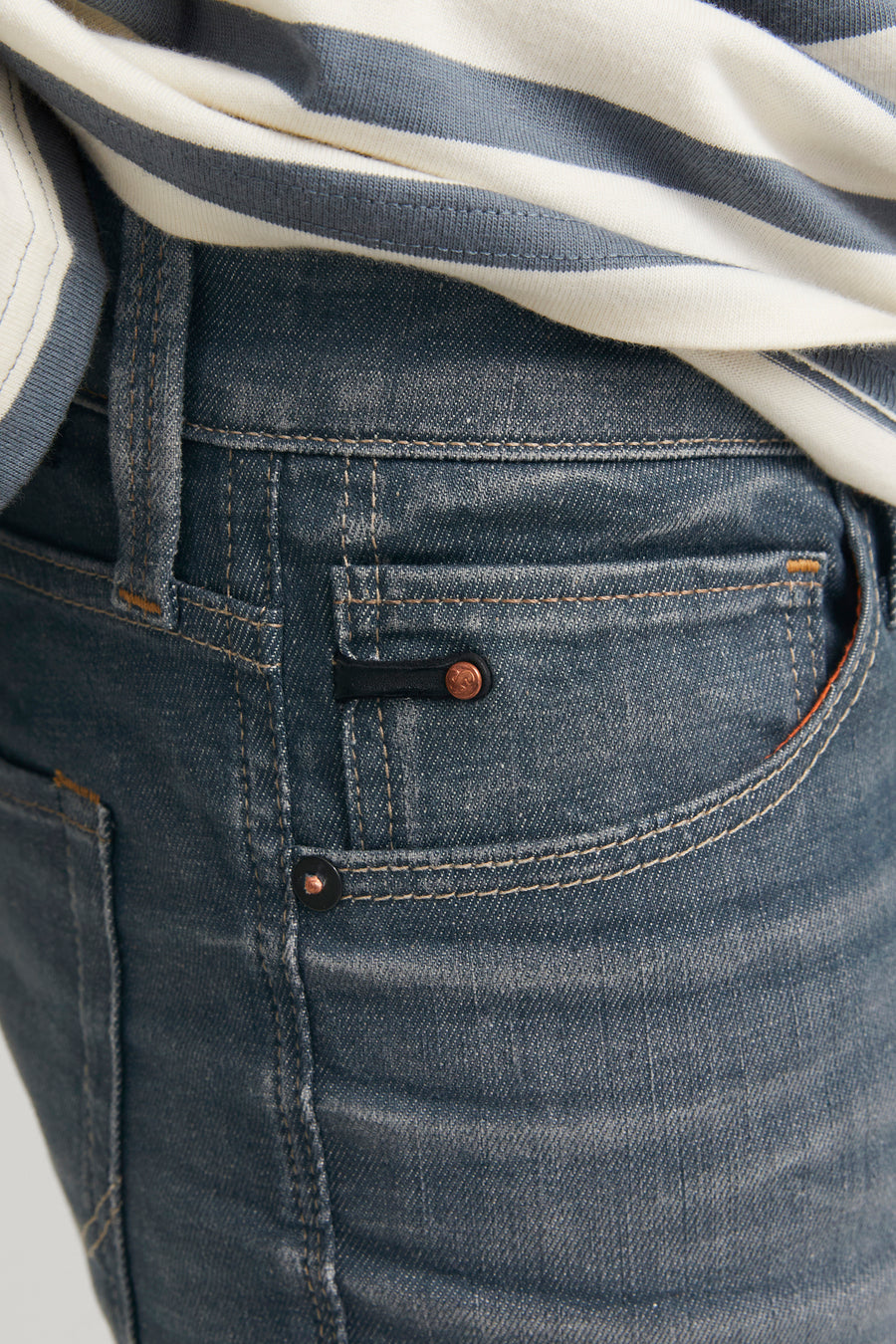 Jeans slim Dark grey denim - JACK & JONES JEANS INTELLIGENCE