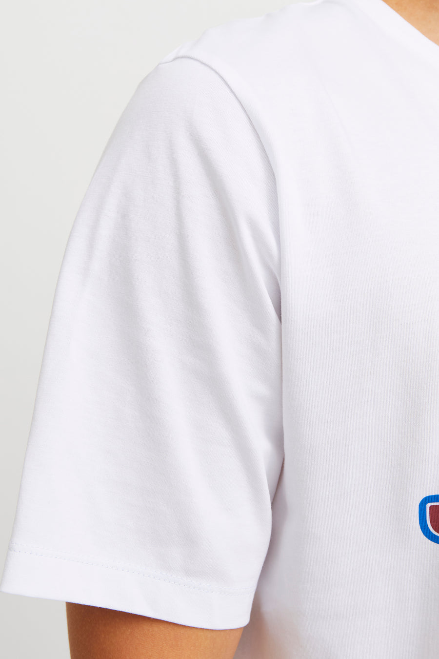 T-shirt (korte mouwen) Wit - ORIGINALS BY JACK & JONES