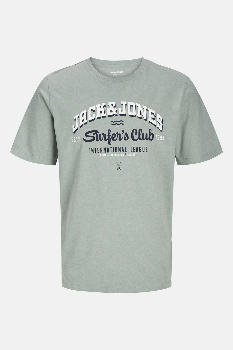T-shirt (korte mouwen) Groen - ORIGINALS BY JACK & JONES