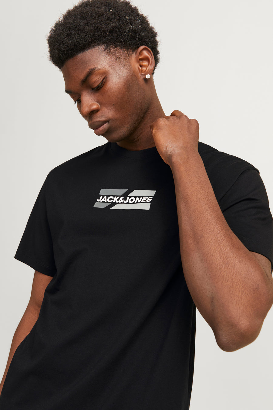 T-shirt met korte mouwen - zwart