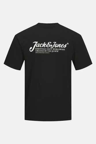 T-shirt (korte mouwen) Zwart - ORIGINALS BY JACK & JONES