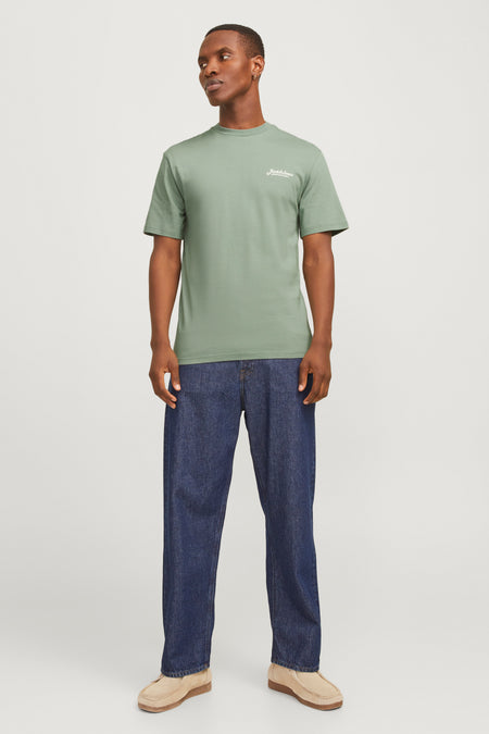 T-shirt (korte mouwen) Groen - ORIGINALS BY JACK & JONES