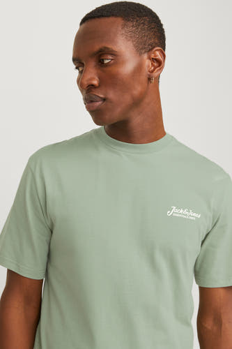 T-shirt (korte mouwen) Groen - ORIGINALS BY JACK & JONES