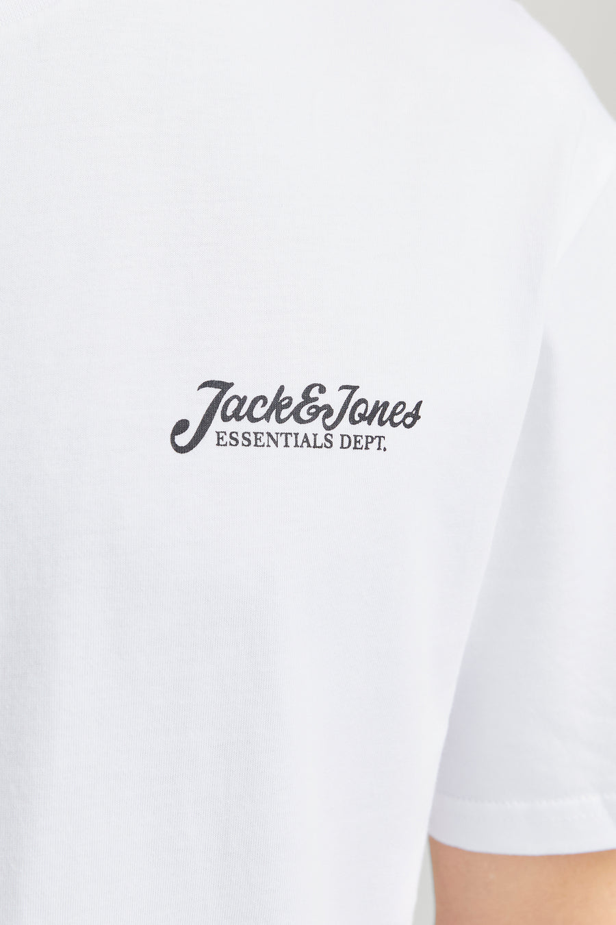 T-shirt (korte mouwen) Wit - ORIGINALS BY JACK & JONES