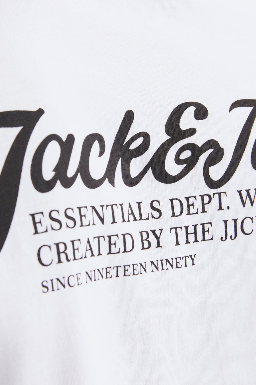 T-shirt (korte mouwen) Wit - ORIGINALS BY JACK & JONES