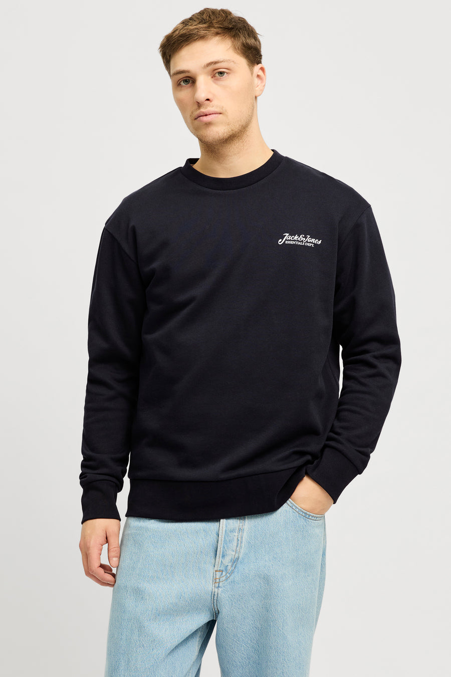 Sweater met ronde hals Zwart - ORIGINALS BY JACK & JONES