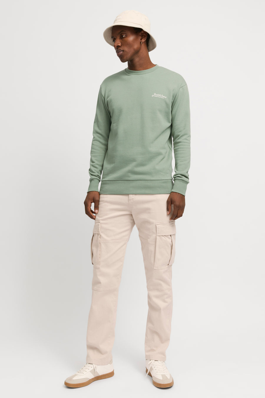 Sweater met ronde hals Groen - ORIGINALS BY JACK & JONES