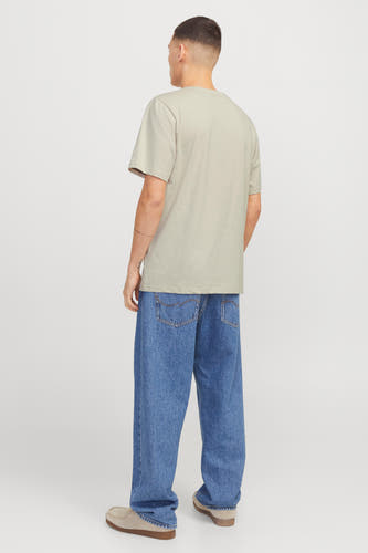 T-shirt (korte mouwen) Beige - ORIGINALS BY JACK & JONES
